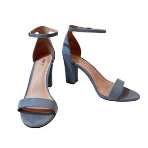 Madden Girl Bella Block Heel Sandals Heel Height 3.5” Womens New
